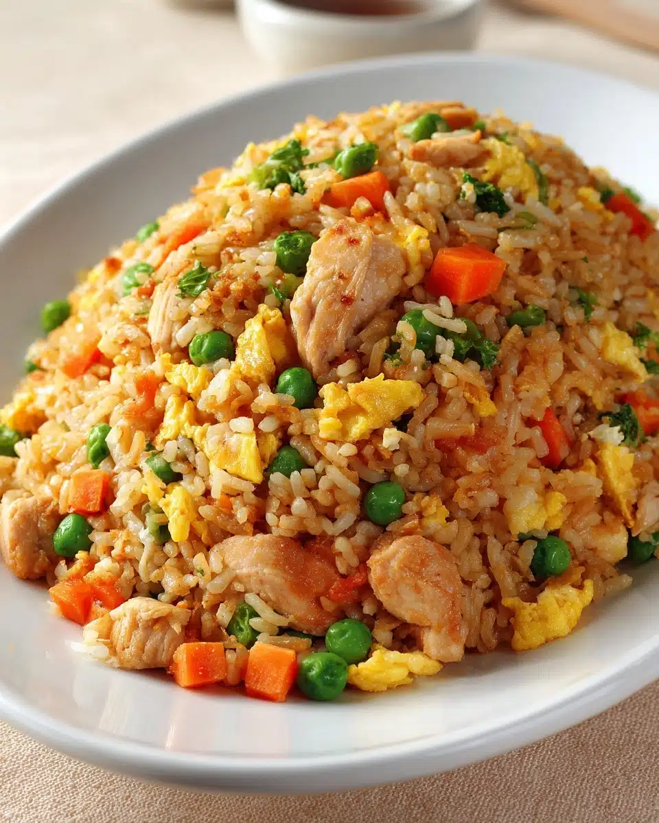 Quick & Easy Chinese Chicken Fried Rice Recipe