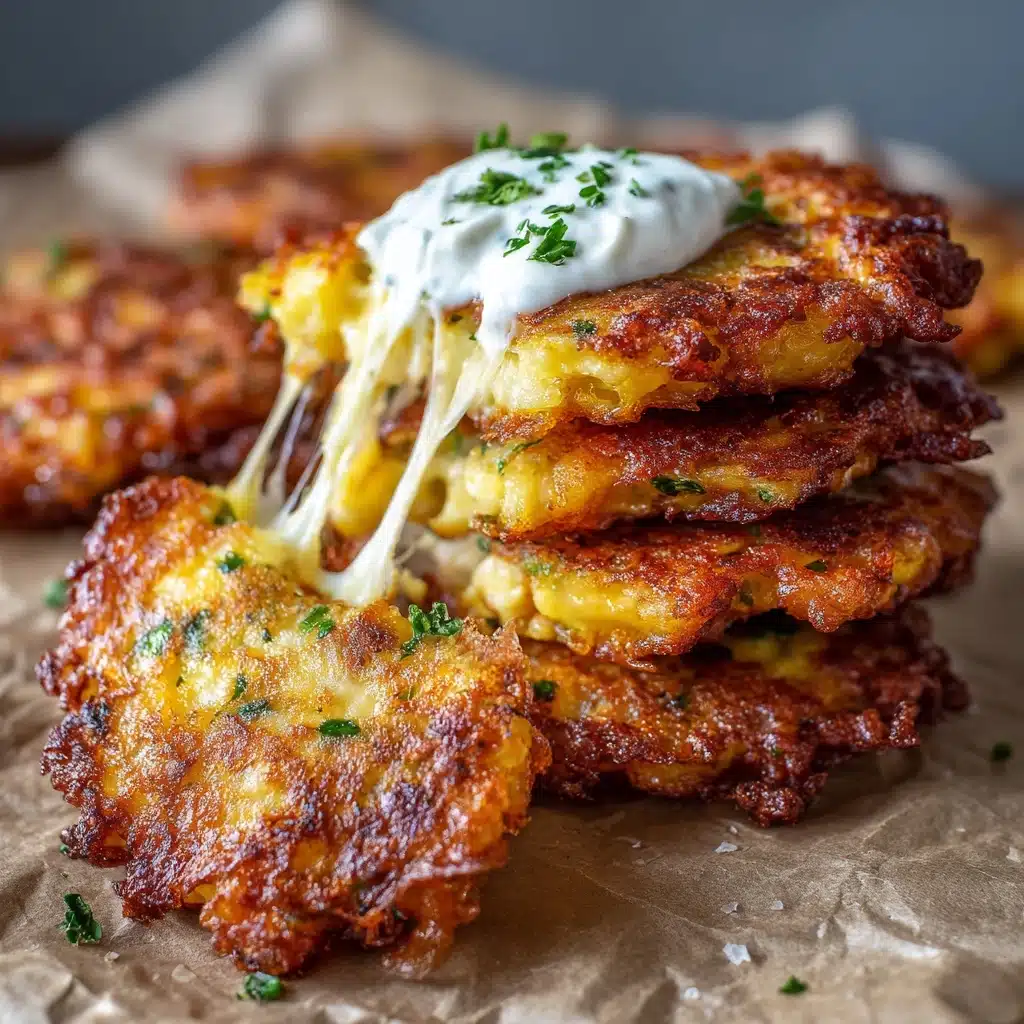 CHEESY POTATO PANCAKES Recipe - Recipe Image