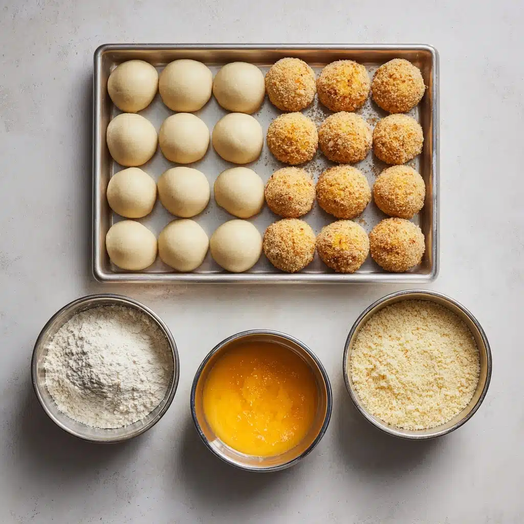 Cheesy Potato Balls Recipe - Recipe Image
