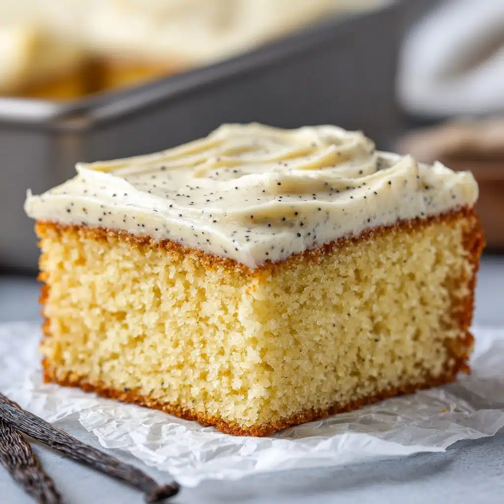 Flourless Vanilla Bean Greek Yogurt Cake Recipe - Recipe Image