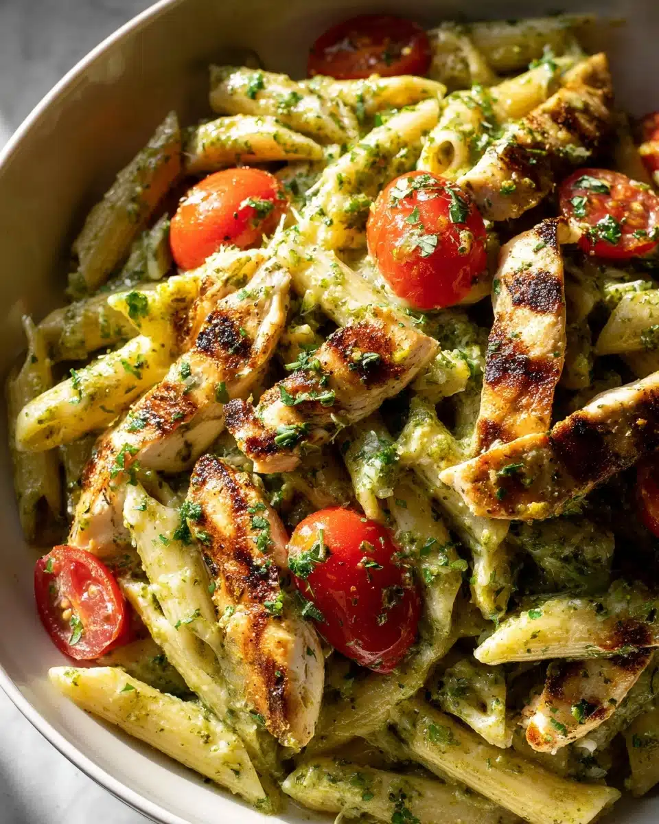 Chicken Pesto Pasta Recipe