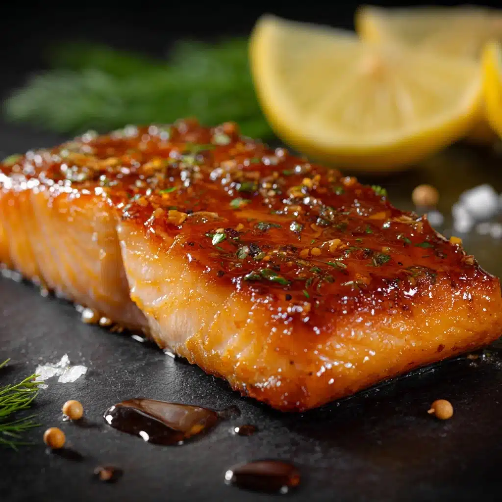 Crispy Honey Garlic Glazed Salmon Recipe 4 Crispy Honey Garlic Glazed Salmon Recipe - Recipe Image