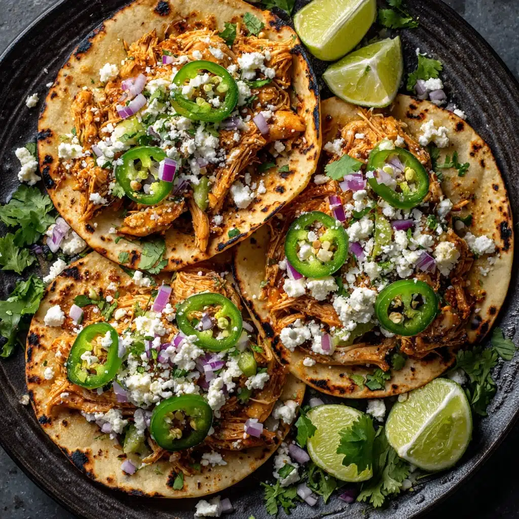 Healthy Crockpot Chicken Tacos Recipe 4 Healthy Crockpot Chicken Tacos Recipe - Recipe Image
