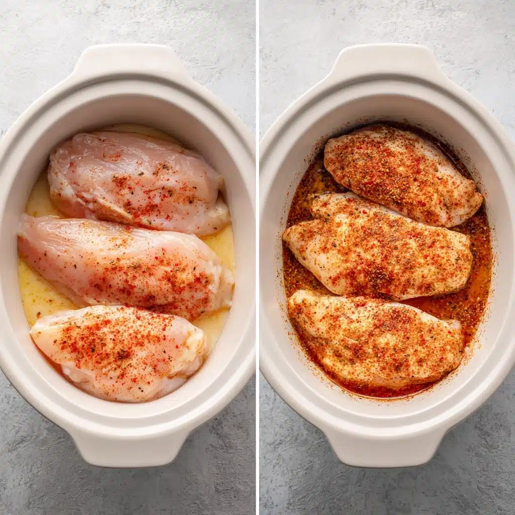 Healthy Crockpot Chicken Tacos Recipe 5 Healthy Crockpot Chicken Tacos Recipe - Recipe Image