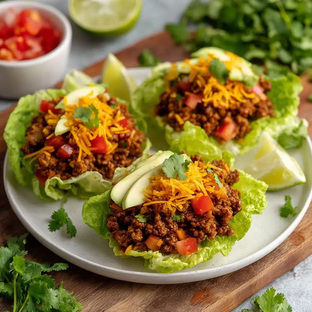 Turkey Taco Lettuce Wraps Recipe 4 Turkey Taco Lettuce Wraps Recipe - Recipe Image