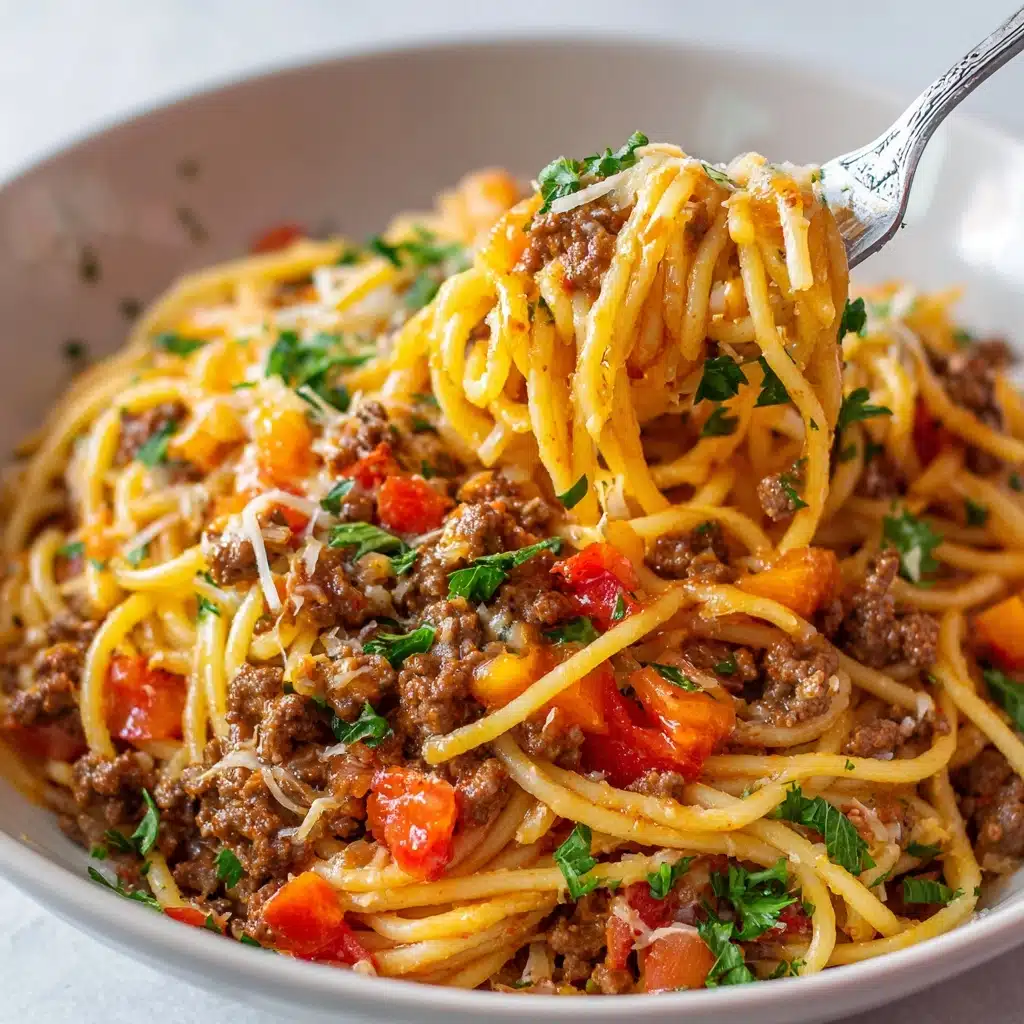 Crockpot Taco Spaghetti Recipe 4 Crockpot Taco Spaghetti Recipe - Recipe Image