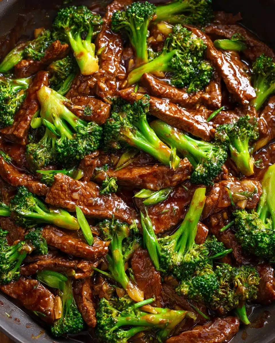 Chinese Beef and Broccoli (牛肉炒西兰花) Recipe