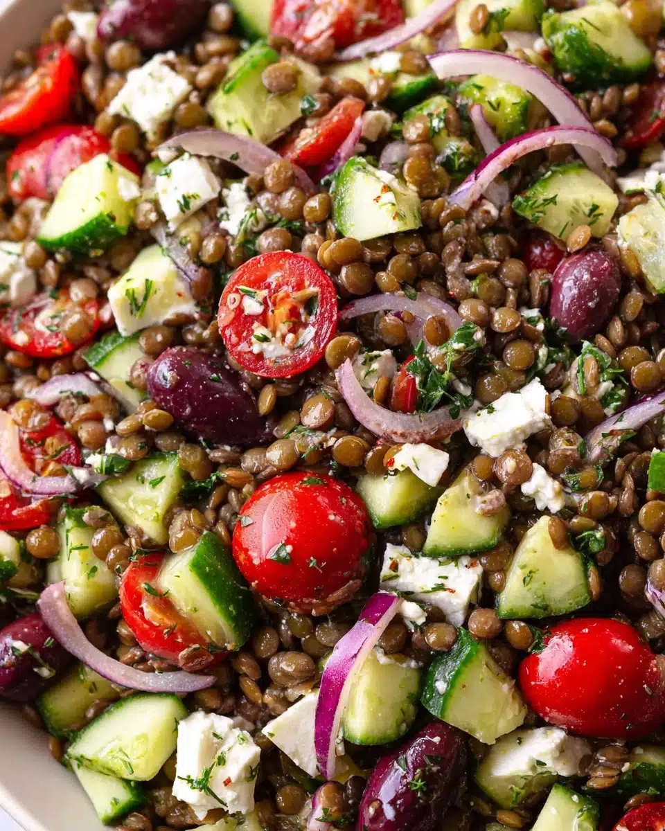 LENTIL SALAD Recipe