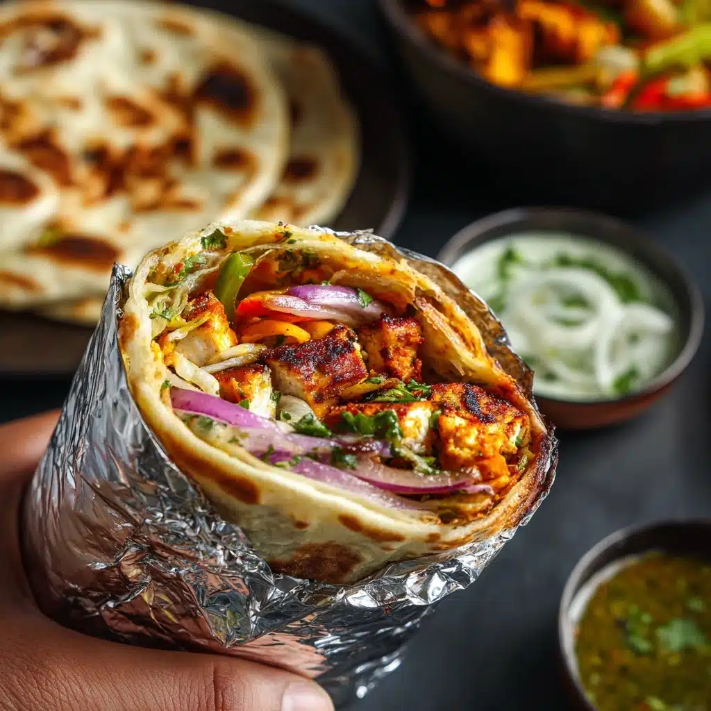 Chicken Kathi Roll Recipe - Recipe Image