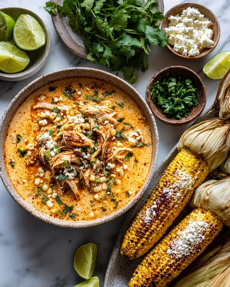 MEXICAN STREET CORN SOUP Recipe