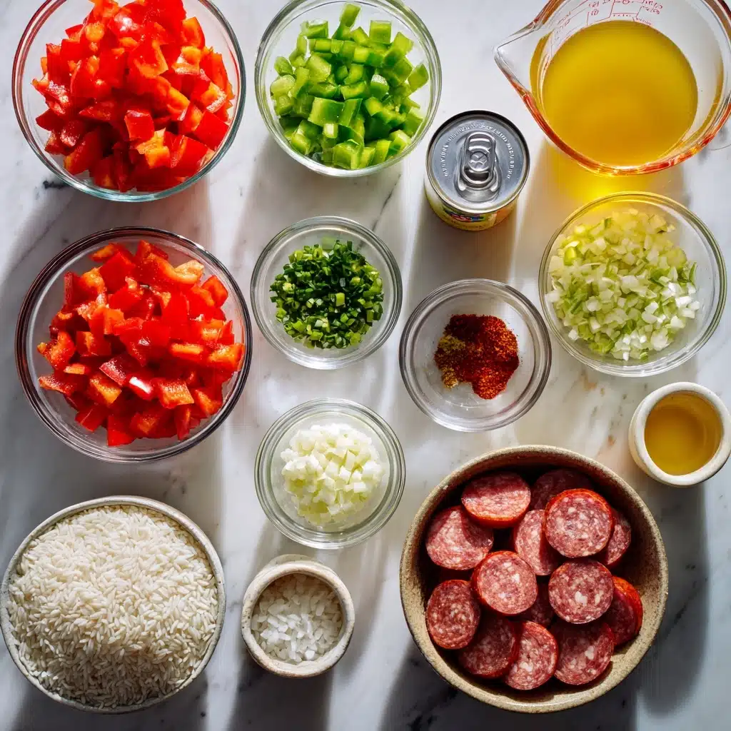 Cajun Sausage and Rice Skillet Recipe - Recipe Image