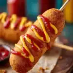 korean street cheese corn dogs Recipe