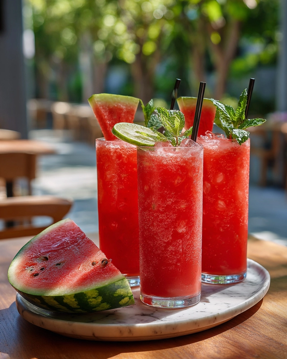 Watermelon Slushie Recipe