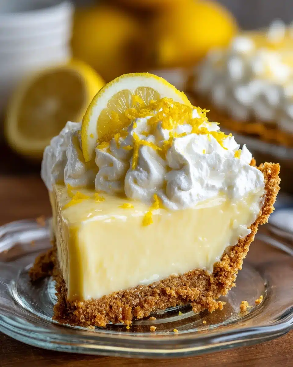 Lemon Cream Cheese Pie Recipe