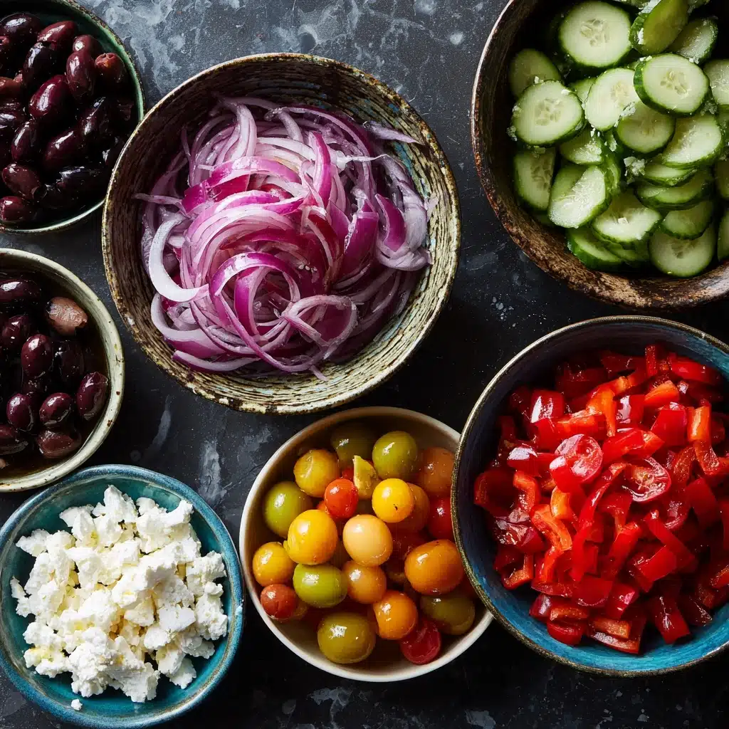 Greek Pasta Salad Recipe 5 Greek Pasta Salad Recipe - Recipe Image