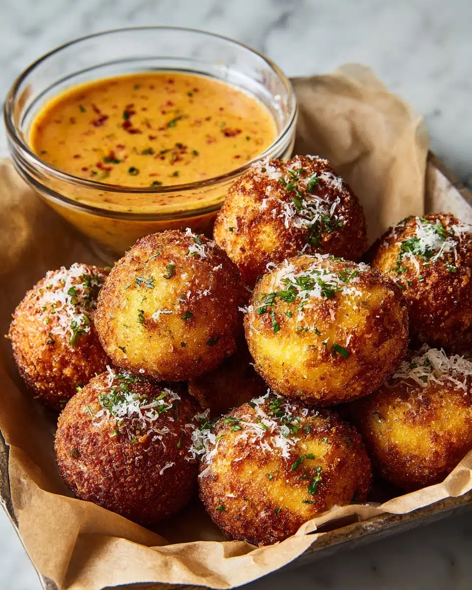 Crispy Potato Balls Recipe