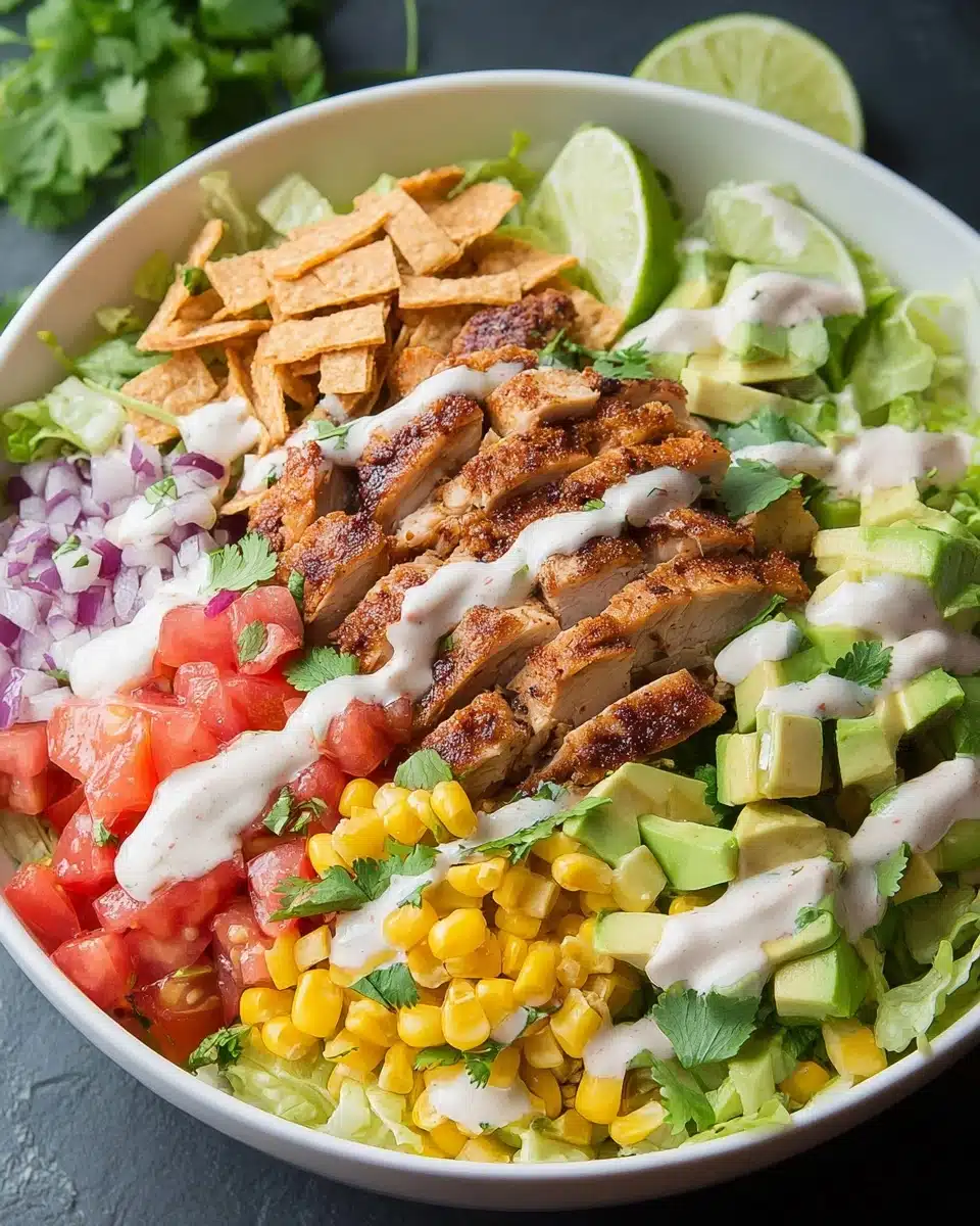 santa fe salad recipe with chicken Recipe