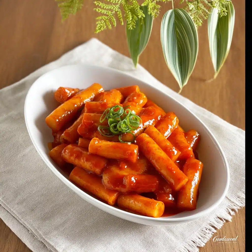 Easy Tteokbokki (Spicy Korean Rice Cakes) Recipe - Recipe Image