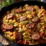 Cajun Sausage and Rice Skillet Recipe