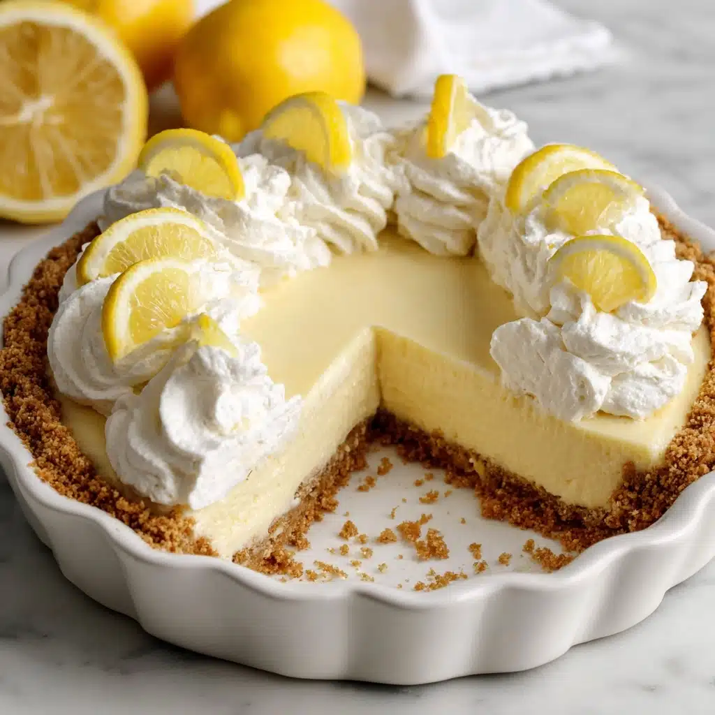 Lemon Cream Cheese Pie Recipe - Recipe Image