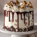 Chocolate Chip Cookie Dough Ice Cream Cake Recipe