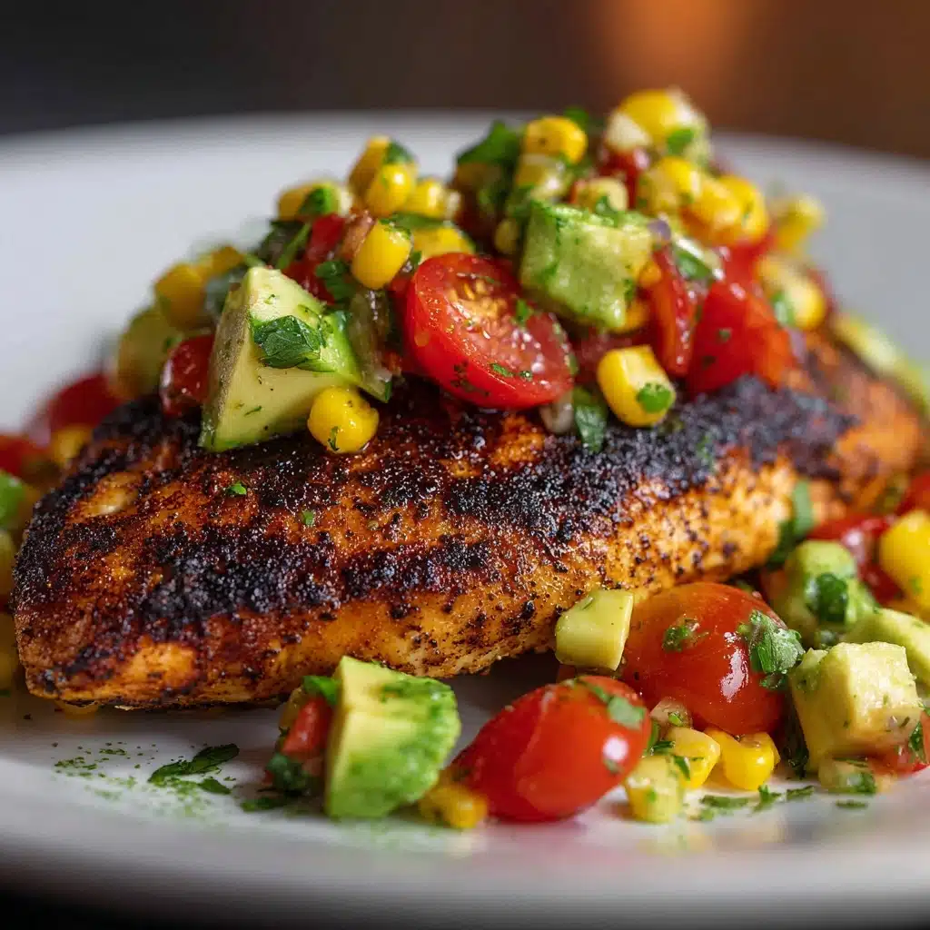 Fiesta Lime Chicken with Avocado Salsa Recipe - Recipe Image