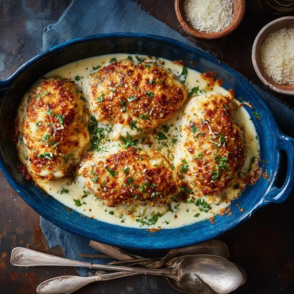 Melt in Your Mouth Caesar Chicken Recipe - Recipe Image