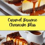 Caramel Brownie Cheesecake Recipe