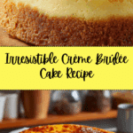 Crème Brûlée Cake Recipe