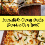 BEST CHEESY GARLIC BREAD RECIPE