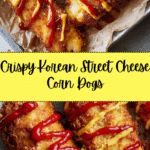 korean street cheese corn dogs Recipe
