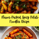 Spicy Potato Noodles Recipe