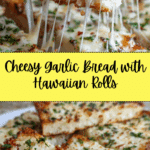BEST CHEESY GARLIC BREAD RECIPE