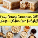 Chewy Cinnamon Roll Bars Recipe