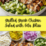 Greek Grilled Chicken Salad Recipe
