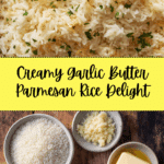 Garlic Butter Parmesan Rice Recipe