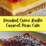Crème Brûlée Caramel Pecan Cake Recipe