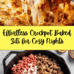 Crockpot Baked Ziti Recipe