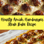 Amish Hamburger Steak Bake Recipe