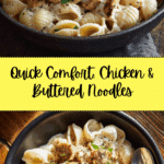 Chicken with Buttered Noodles Recipe