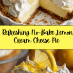 Lemon Cream Cheese Pie Recipe