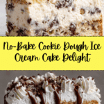 Chocolate Chip Cookie Dough Ice Cream Cake Recipe