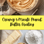 Homemade Peanut Butter Frosting Recipe