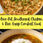 Smothered Chicken and Rice (Easy One-Pot Dinner) Recipe
