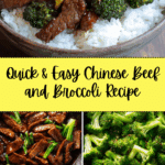 Chinese Beef and Broccoli (牛肉炒西兰花) Recipe
