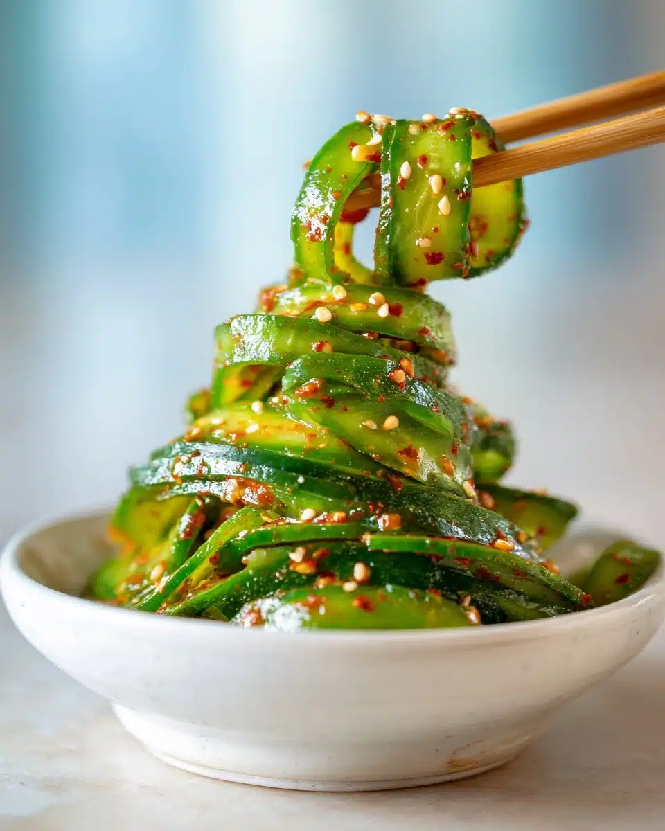 Korean Cucumber Salad Recipe