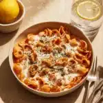 cheesy chicken pasta Recipe