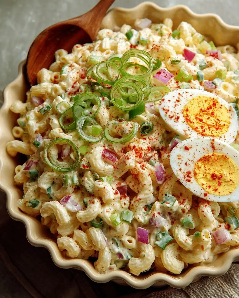 Deviled Egg Pasta Salad Recipe