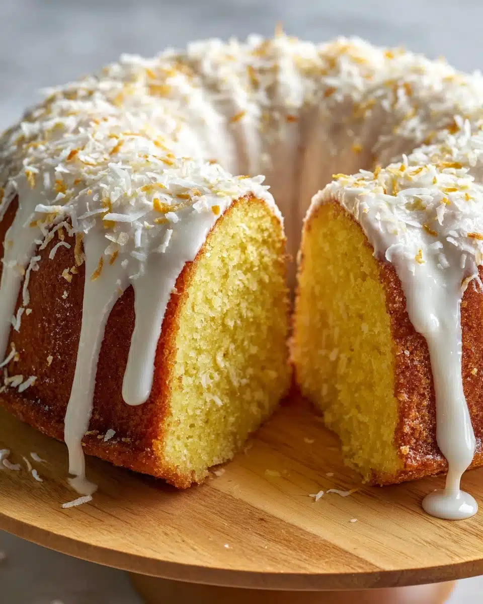 Pina Colada Pound Cake Recipe