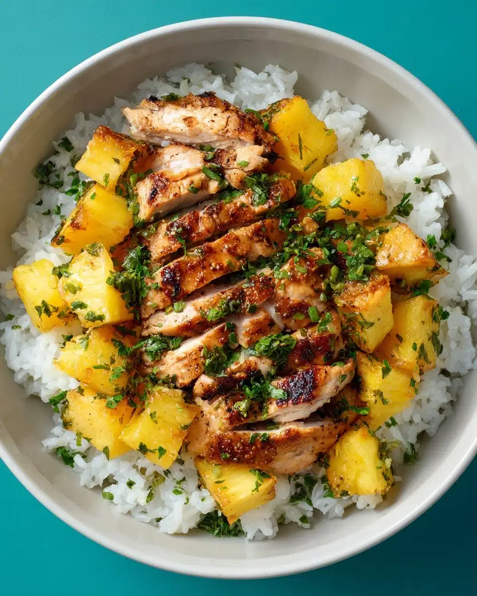 Pineapple Chicken and Rice Recipe